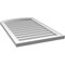 Ekena Millwork Arch Top Surface Mount PVC Gable Vent: Functional, w/ 2"W x 1-1/2"P Brickmould Frame, 22"W x 34"H GVPAR22X3402SF - alternate 5